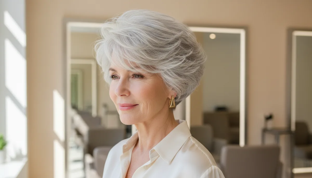 Coiffure femme 70 ans cheveux fins : coupes et astuces volume - article conseils capillaires
