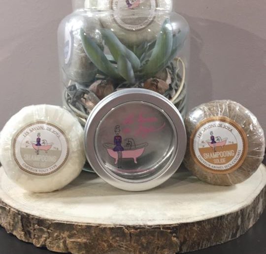 promo du moment shampooing solide salon Isabelle Coiffure